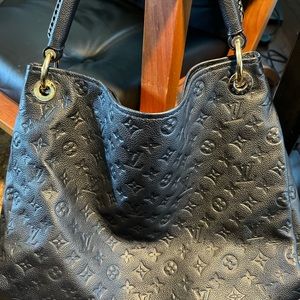 Louis Vuitton Navy Monogram Empreinte